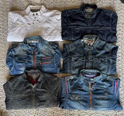Denim Unbranded Zipper Jackets 16 pieces