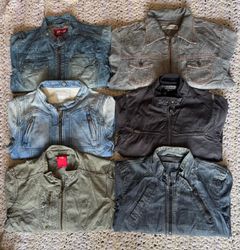 Denim Unbranded zipper Jacket 14 pieces