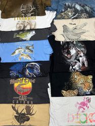 Animal Printed T-Shirts 27pcs