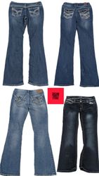 DESIGNER JEANS ( BRAND'S INCULOADED) WALLFLOWER,VI..