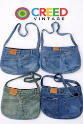 CR6656 Upcycled Levi’s Bags