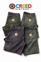 CR6662 Upcycled Carhartt Shorts