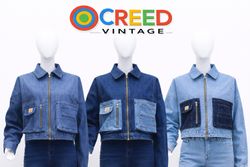 CR1341アップサイクルデニムジャケット