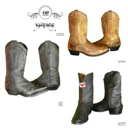 Op vintage 168 Best Quality Cowboy Boots