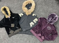 Pink & Bebe Fur Hoodies
