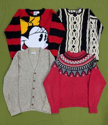 RV2226 Vintage printed Sweaters