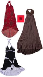 Halter Neck Strappy Dress