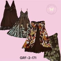 Brown Poly Shift Dress – Comfortable Everyday Styl..