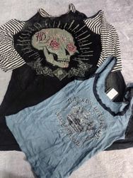 CR6679 Y2K Harley Baby Tees