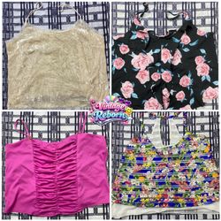 Vintage Floral & Statement Cami Top Bundle – Summe..