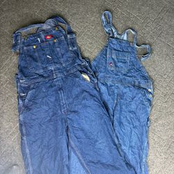 Dickies Denim Dungaree (CV:246)