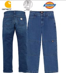 Carhartt and Dickies Jeans