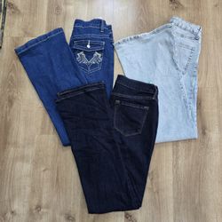 AV-1006 Unbranded Flare Jeans