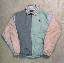 Upcycled Polo Ralph Lauren Harrington jacket