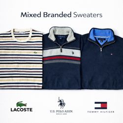 Mixed Branded Sweaters Inc Us Polo Assn