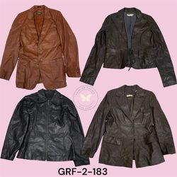 Women’s Premium Real Leather Jacket – Timeless Zip..