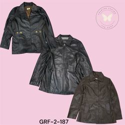 Vintage Style Genuine Leather Jacket – Retro Inspi..