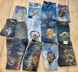 Japanese Onirai Tattoo Embroidery