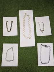 (FV-915) Bold Chain Chic Fashion Jewelry Collectio..