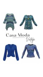 Y2K Ocean Core Blouses