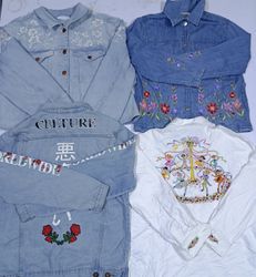 Giacca di jeans Y2K 10Pcs (RV # 333)