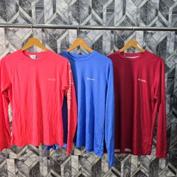 AV-1028 Columbia camisas T-shirt l/s