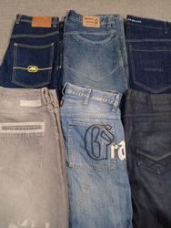 HD1368 Men Baggy Hiphop Jeans