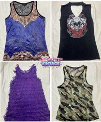 Y2K Graphic & Tank Top Wholesale Bundle | 2000s Ed..