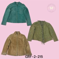 Classic Suede Leather Jacket for Everyday Wear (GR..