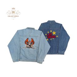 Vintage Hip Hop Denim Jackets