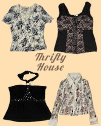 Plus Size; Deadstock Dreams Y2k Tops(TH/227)