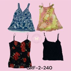 Romantic Rose Print Silk Cami – Lightweight Summer..