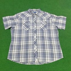 Mms252 Wrangler Button Up SHIRT