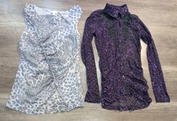 3954 - Y2K Style Blouses