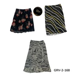 Mix Printed Poly Skirt – Y2K Vintage Collection (G..