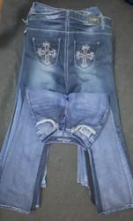 Y2K Embellished Flare Jeans