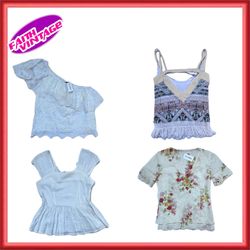 Summer Bloom Fit Tops Bundle(FV-599)