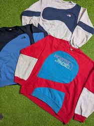Upcycle The North face sweatshirt
