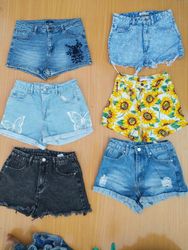 Shorts mini de cintura alta (MSH-25)