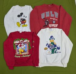 RV2273 Vintage Cartoon Sweatshirts