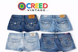 CR6716 Upcycled True Religion Skirts