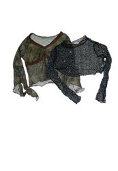 Th29 Romantic net tops -19p -21/2/26