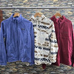 AV-1038 Columbia Fleece Jackets
