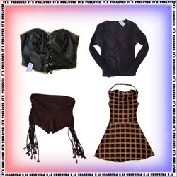 Feral But Fashionable Bundle -Tops, Dresses and Sk..