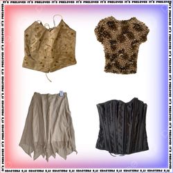 Set in Rete e Seta - Top, Vestiti e Gonne (SS-2023..