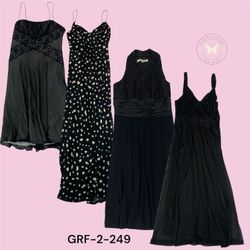 Women’s Black Printed Poly Dress – Timeless Style ..