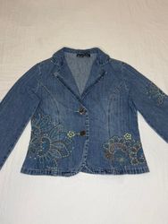 Y2K Denim Blazers | V-T369