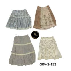 Vintage Y2K Cotton Mix Skirt – Everyday Street Sty..