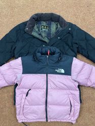 BARBOUR and other puffer jackets