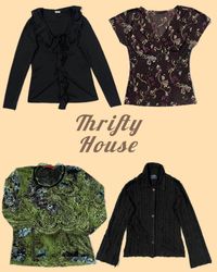 Flirtin’ with Vintage Y2k Tops(TH/238)